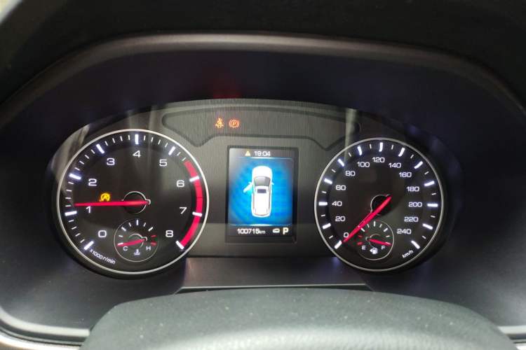 Used Haval H6 2019 Sport Edition 1.5T Automatic Two-Wheel Drive Elite Model China VI Instrument Cluster