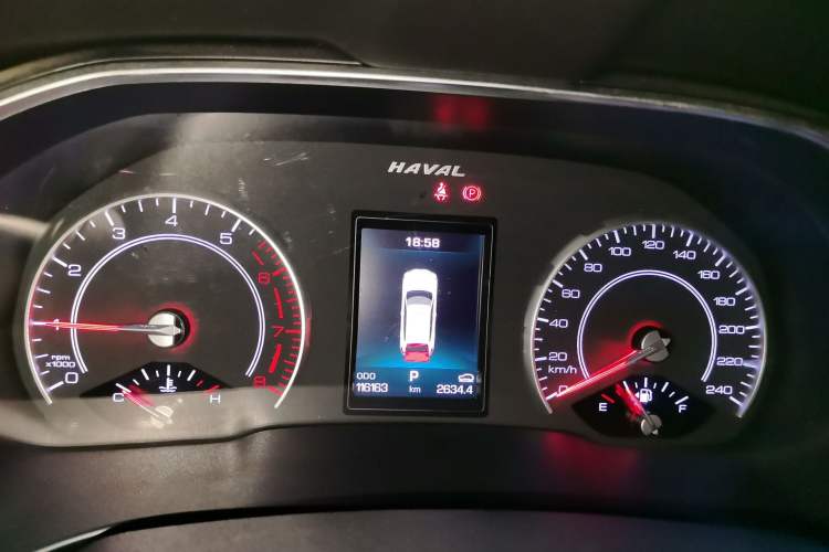 Used Haval H6 2019 2.0 GDIT Automatic Luxury Smart Connectivity Version China V Standard Instrument Cluster