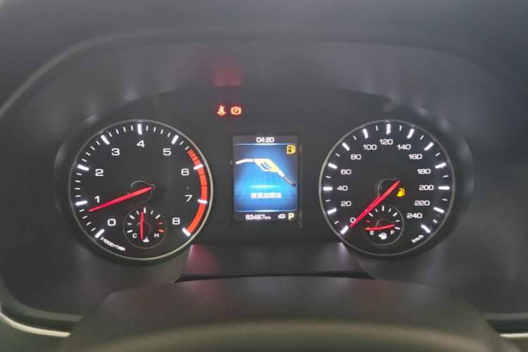 Used Haval H6 2019 Sport Edition 1.5T Automatic Two-Wheel Drive Elite Model China VI Instrument Cluster