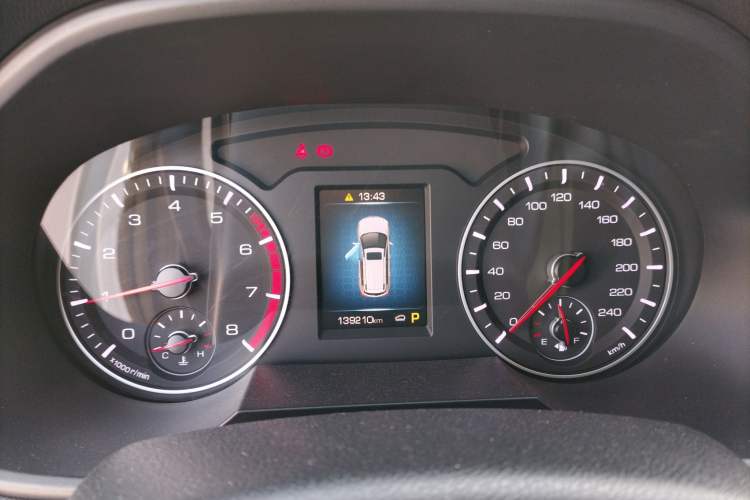Used Haval H6 2019 Sport Edition 1.5T Automatic Two-Wheel Drive Elite Model China VI Instrument Cluster
