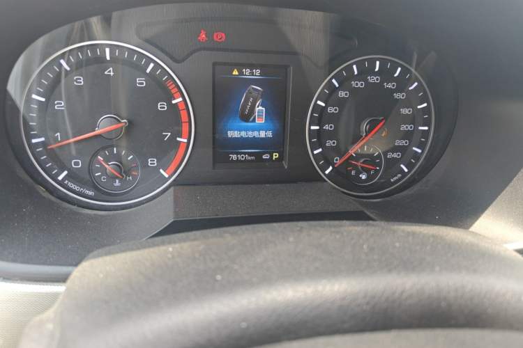 Used Haval H6 2019 Sport Edition 1.5T Automatic Two-Wheel Drive Elite Model China VI Odometer Close Up