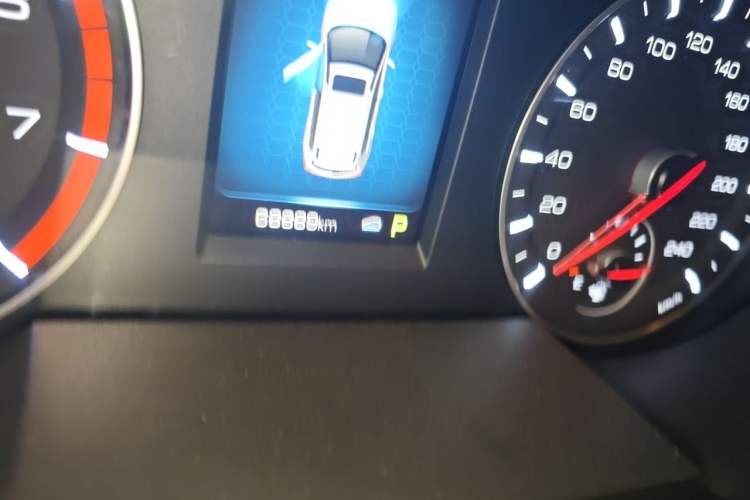 Used Haval H6 2019 Sport Edition 1.5T Automatic Two-Wheel Drive Elite Model China VI Odometer Close Up