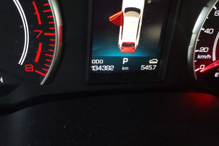 Used Haval H6 2019 Blue Label 2.0 GDIT Automatic Luxury Smart Connectivity Edition Odometer Close Up
