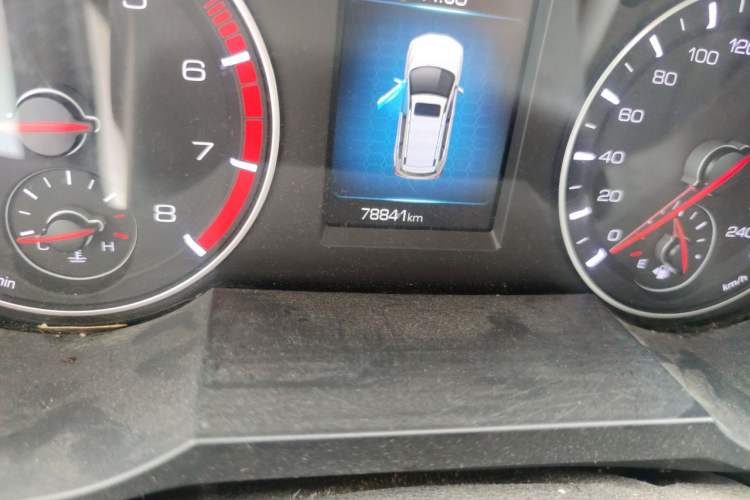 Used Haval H6 2019 Sport Edition 1.5T Manual Two-Wheel Drive Elite Model China VI Standard Odometer Close Up