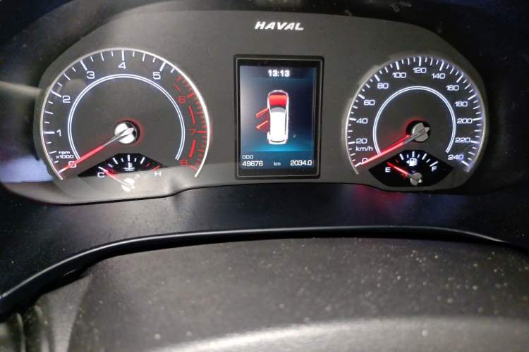 Used Haval H6 2019 1.5 GDIT Automatic Luxury Smart Connect Edition Emission Standard China V Odometer Close Up