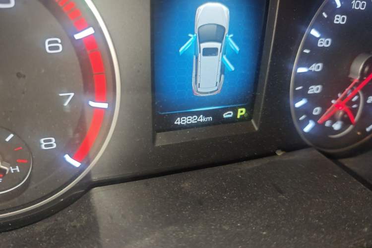 Used Haval H6 2019 Sport Edition 1.5T Automatic Two-Wheel Drive Elite Model China VI Odometer Close Up