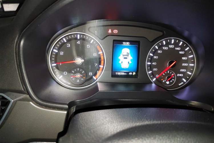 Used Haval H6 2019 Sport Edition 1.5T Automatic Two-Wheel Drive Elite Model China VI Odometer Close Up