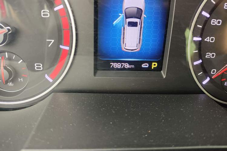 Used Haval H6 2019 Sport Edition 1.5T Automatic Two-Wheel Drive Elite Model China VI Odometer Close Up