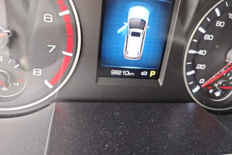 Used Haval H6 2019 Sport Edition 1.5T Automatic Two-Wheel Drive Elite Model China VI Odometer Close Up