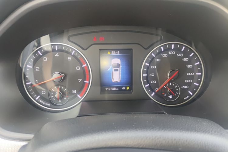 Used Haval H6 2019 Sport Edition 1.5T Automatic Two-Wheel Drive Elite Model China VI Odometer Close Up
