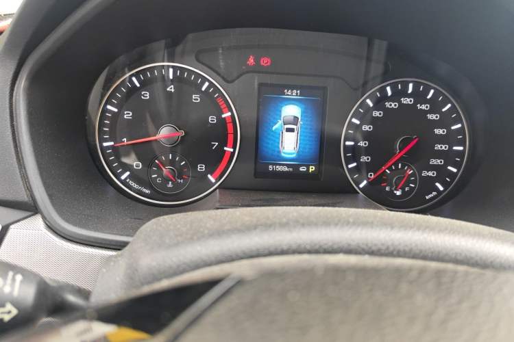 Used Haval H6 2019 Sport Edition 1.5T Automatic Two-Wheel Drive Elite Model China VI Odometer Close Up