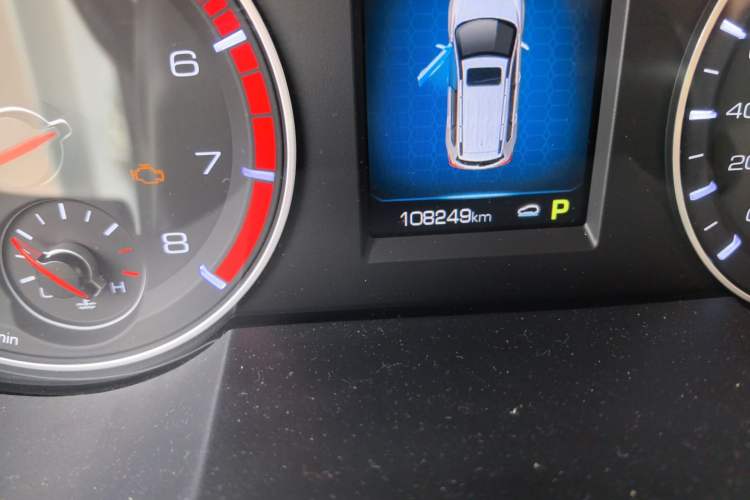 Used Haval H6 2019 Sport Edition 1.5T Automatic Two-Wheel Drive Elite Model China VI Odometer Close Up