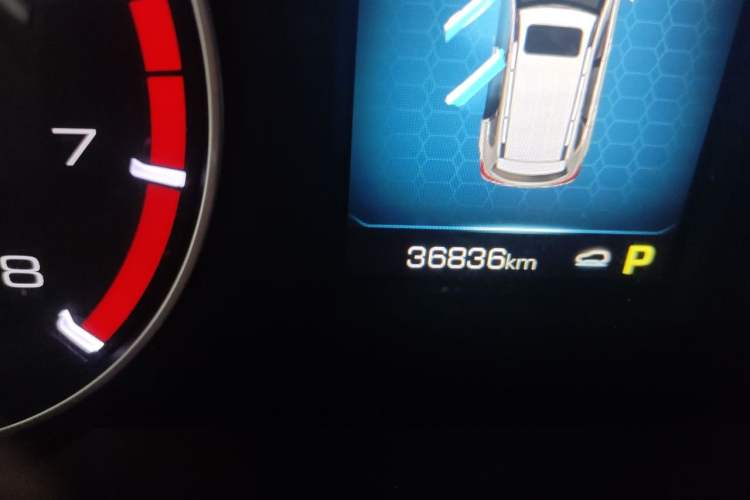 Used Haval H6 2019 Sport Edition 1.5T Automatic Two-Wheel Drive Elite Model China VI Odometer Close Up