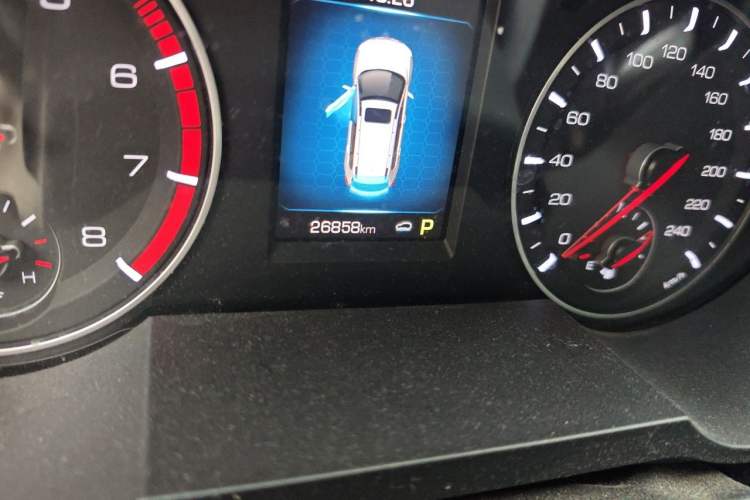 Used Haval H6 2019 Sport Edition 1.5T Automatic Two-Wheel Drive Elite Model China VI Odometer Close Up