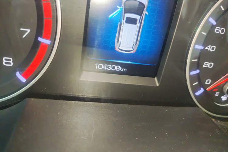 Used Haval H6 2019 Sport Edition 1.5T Manual Two-Wheel Drive Elite Model China VI Standard Odometer Close Up