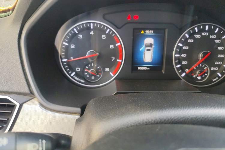 Used Haval H6 2019 Sport Edition 1.5T Manual Two-Wheel Drive Elite Model China VI Standard Odometer Close Up