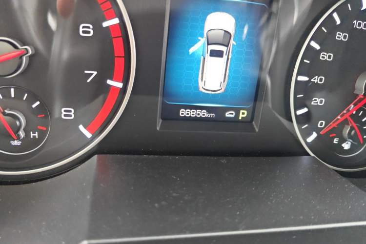 Used Haval H6 2019 Sport Edition 1.5T Automatic Two-Wheel Drive Elite Model China VI Odometer Close Up