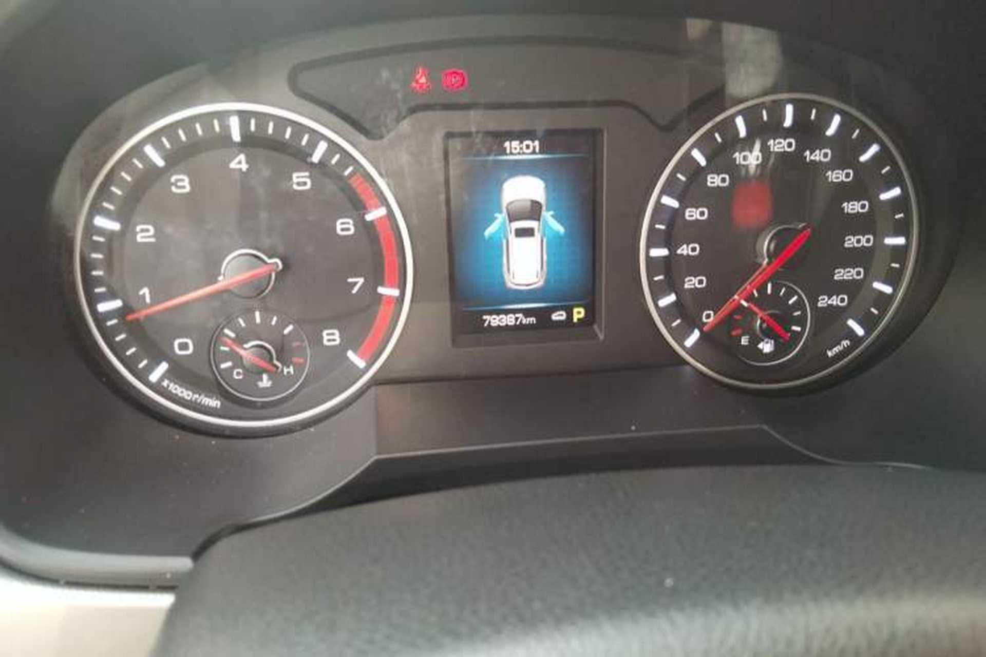 Used Haval H6 2019 Sport Edition 1.5T Automatic Two-Wheel Drive Elite Model China VI Odometer Close Up