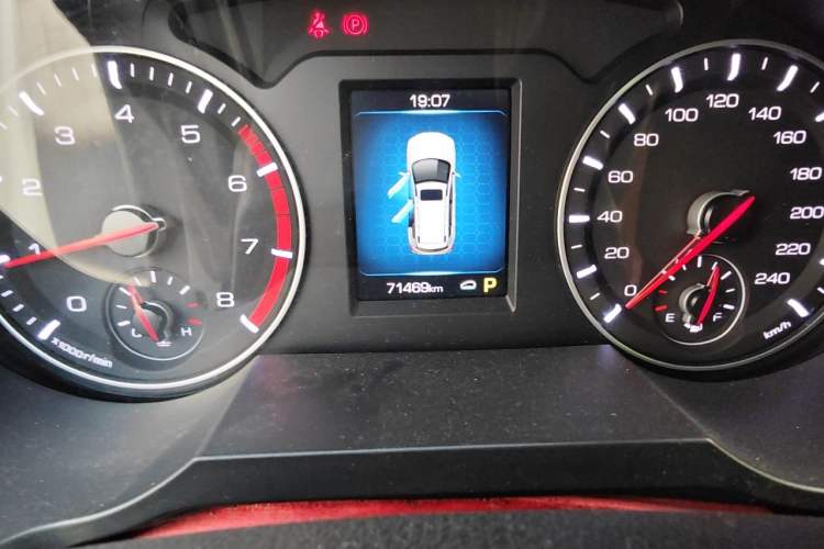 Used Haval H6 2019 Sport Edition 1.5T Automatic Two-Wheel Drive Elite Model China VI Odometer Close Up