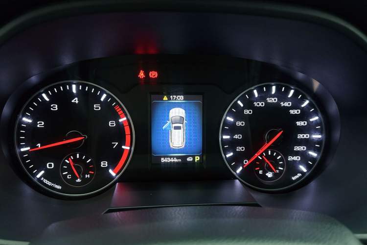 Used Haval H6 2019 Sport Edition 1.5T Automatic Two-Wheel Drive Elite Model China VI Odometer Close Up