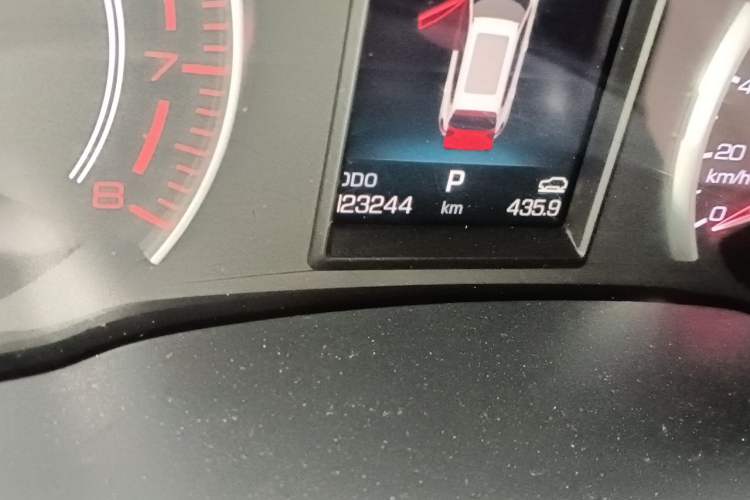 Used Haval H6 2019 Red Label 1.5 GDIT Automatic Champion Edition Odometer Close Up