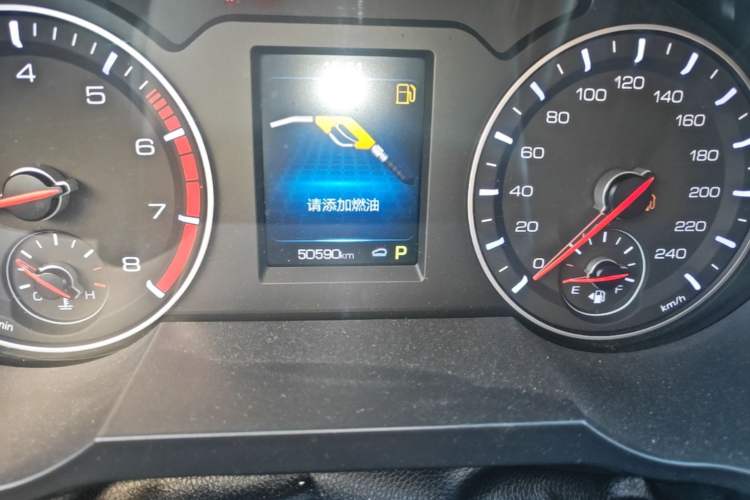 Used Haval H6 2019 Sport Edition 1.5T Automatic Two-Wheel Drive Elite Model China VI Odometer Close Up