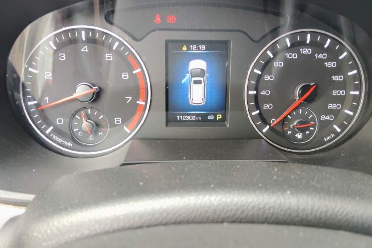 Used Haval H6 2019 Sport Edition 1.5T Automatic Two-Wheel Drive Elite Model China VI Odometer Close Up