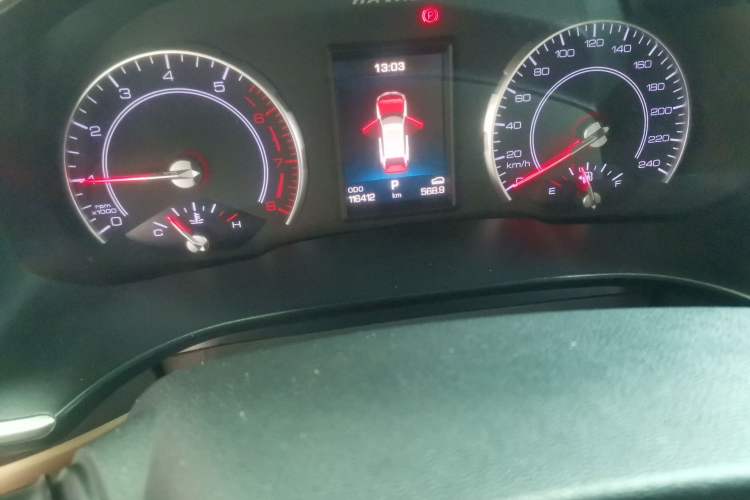 Used Haval H6 2019 1.5 GDIT Automatic Luxury Smart Connect Version China VI Standard Odometer Close Up