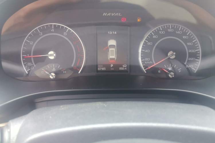 Used Haval H6 2019 Blue Label 1.5 GDIT Automatic Urban Edition Odometer Close Up