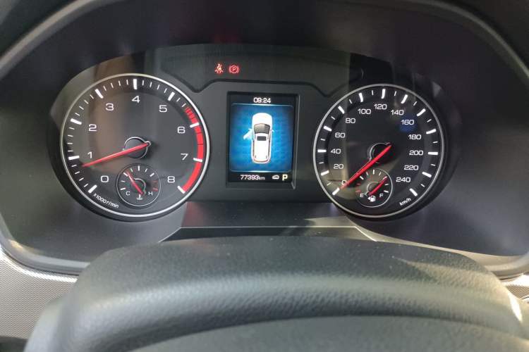 Used Haval H6 2019 Sport Edition 1.5T Automatic Two-Wheel Drive Elite Model China VI Odometer Close Up