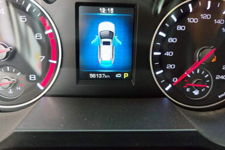 Used Haval H6 2019 Sport Edition 1.5T Automatic Two-Wheel Drive Elite Model China VI Odometer Close Up