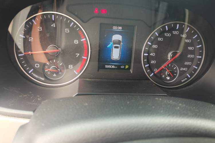 Used Haval H6 2019 Sport Edition 1.5T Automatic Two-Wheel Drive Elite Model China VI Odometer Close Up