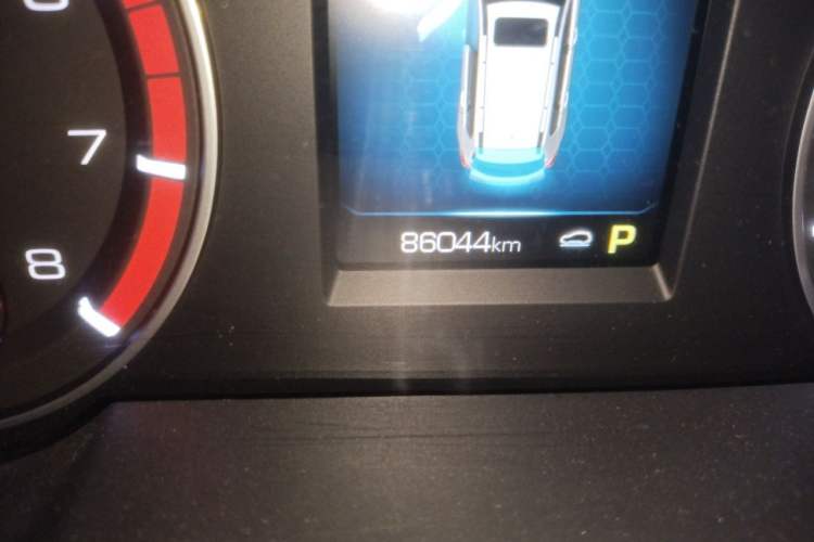 Used Haval H6 2019 Sport Edition 1.5T Automatic Two-Wheel Drive Elite Model China VI Odometer Close Up