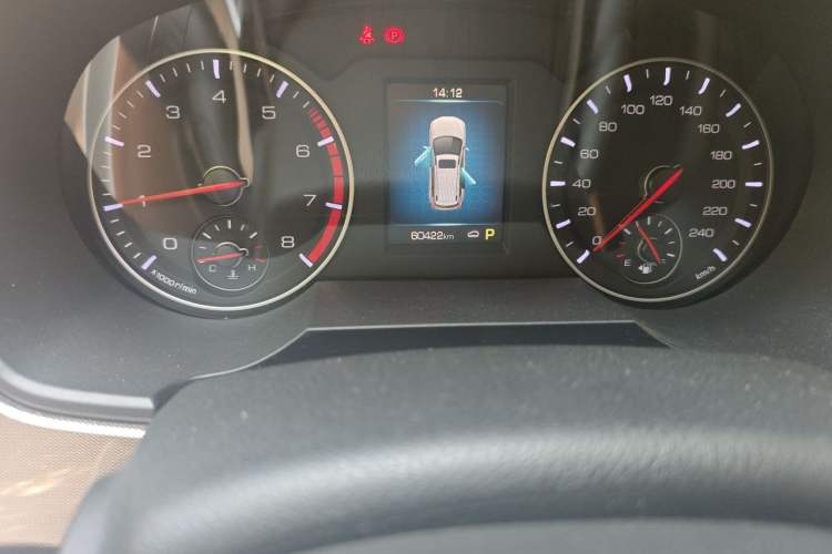 Used Haval H6 2019 Sport Edition 1.5T Automatic Two-Wheel Drive Elite Model China VI Odometer Close Up