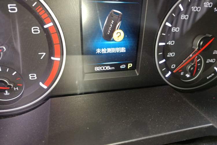 Used Haval H6 2019 Sport Edition 1.5T Automatic Two-Wheel Drive Elite Model China VI Odometer Close Up