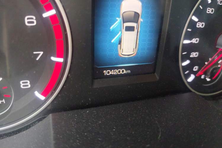 Used Haval H6 2019 Sport Edition 1.5T Manual Two-Wheel Drive Elite Model China VI Standard Odometer Close Up