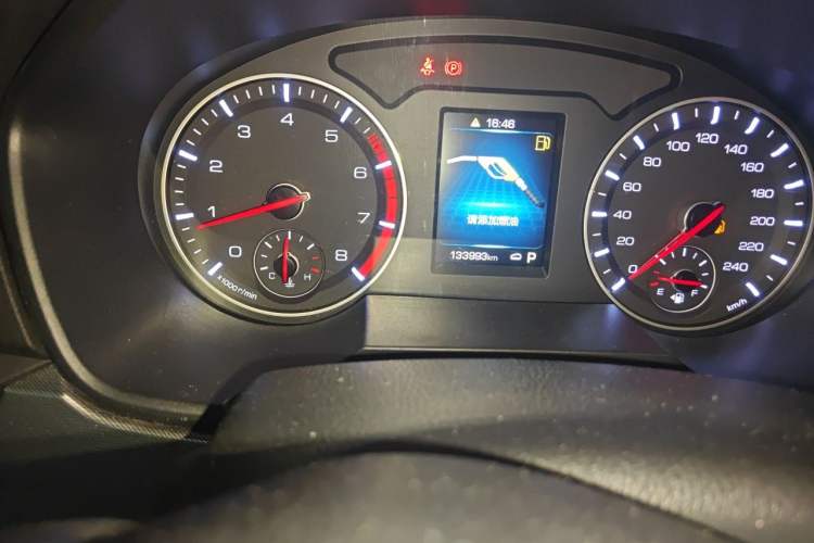 Used Haval H6 2019 Sport Edition 1.5T Automatic Two-Wheel Drive Elite Model China VI Odometer Close Up