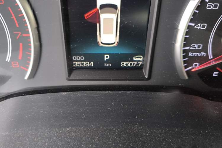 Used Haval H6 2019 Blue Label 1.5 GDIT Automatic Champion Edition Odometer Close Up