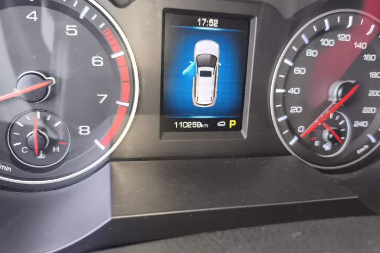 Used Haval H6 2019 Sport Edition 1.5T Automatic Two-Wheel Drive Elite Model China VI Odometer Close Up