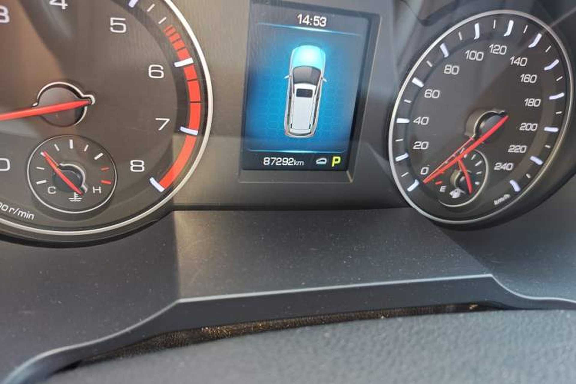 Used Haval H6 2019 Sport Edition 1.5T Automatic Two-Wheel Drive Elite Model China VI Odometer Close Up