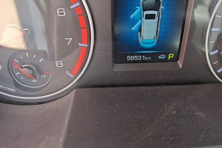 Used Haval H6 2019 Sport Edition 1.5T Automatic Two-Wheel Drive Elite Model China VI Odometer Close Up
