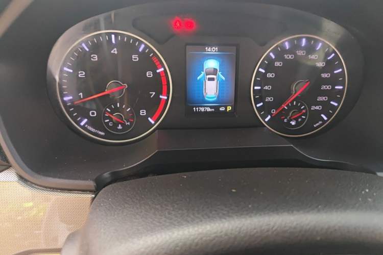 Used Haval H6 2019 Sport Edition 1.5T Automatic Two-Wheel Drive Elite Model China VI Odometer Close Up