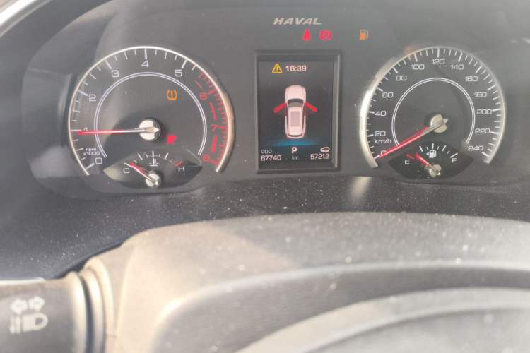 Used Haval H6 2019 Blue Label 2.0 GDIT Automatic Luxury Smart Connectivity Edition Odometer Close Up