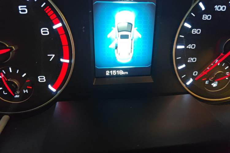Used Haval H6 2019 Sport Edition 1.5T Manual Two-Wheel Drive Elite Model China VI Standard Odometer Close Up