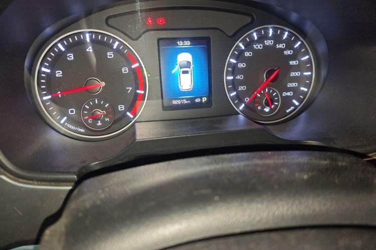 Used Haval H6 2019 Sport Edition 1.5T Automatic Two-Wheel Drive Elite Model China VI Odometer Close Up