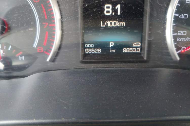 Used Haval H6 2019 Blue Label 1.5 GDIT Automatic Champion Edition Odometer Close Up