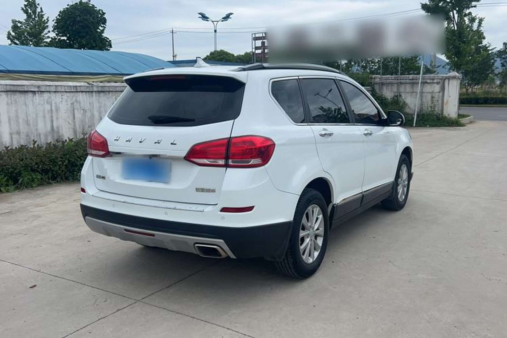 Used Haval H6 2019 Sport Edition 1.5T Automatic Two-Wheel Drive Elite Model China VI Rear Right 45 Deg