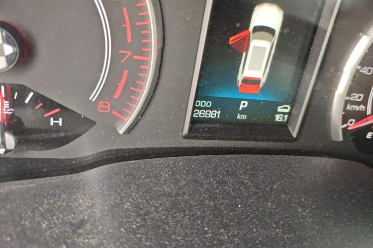 Used Haval H6 2020 1.5 GDIT Automatic Platinum Champion Edition Odometer Close Up