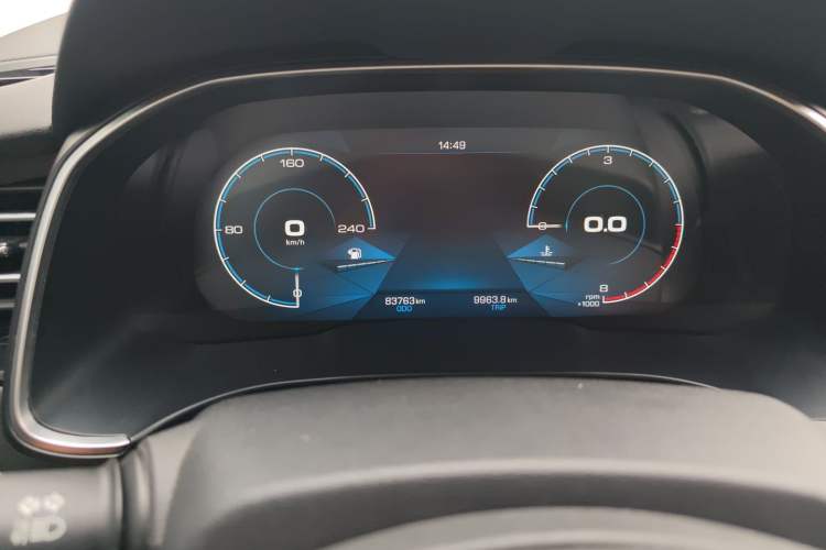 Used Haval H6 2020 2.0 GDIT Automatic Platinum Luxury Edition Odometer Close Up
