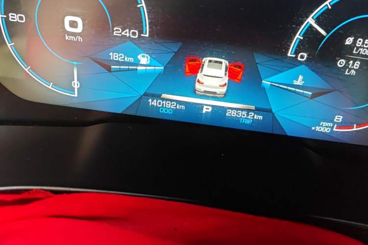 Used Haval H6 2020 2.0 GDIT Automatic GT Power Edition Odometer Close Up